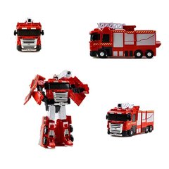 Трансформери - фото Робот, що трансформується в пожежну машину  - замовити за низькою ціною Трансформери в інтернет магазині іграшок Сончік