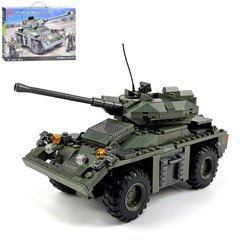 Танк на колесах - конструктор із 534 деталей,  XJ-929