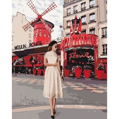 Фото товару Картина за номерами "Moulin Rouge" КНО4657, Идейка 124878