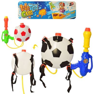 Дитячий водяний пістолет - водний автомат з балоном на плечі,  0226