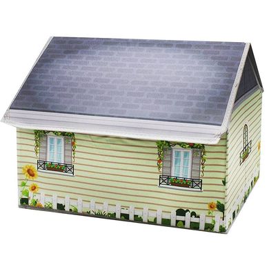 Фото товару Кошик (органайзер) для іграшок у вигляді будиночка в селі,  YJ259210223-1-2