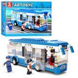 Конструктор - Автобус, серия город, аналог Лего, 0330 sl