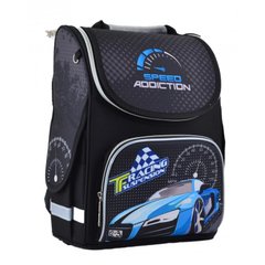 Фото товара - Ранец (рюкзак) - каркасный школьный для мальчика - Скорость Гоночная машина, PG-11 Speed Addiction, 1 Вересня 554529