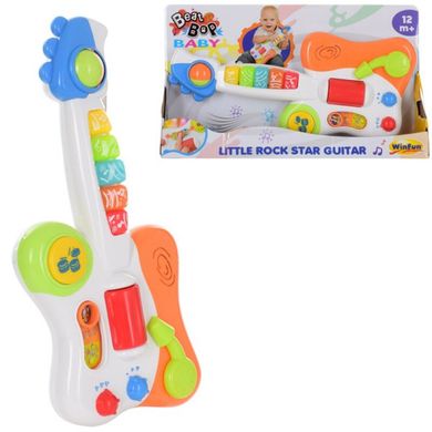 Фото товара - Детская развивающая музыкальная игрушка Гитара WinFun 2000-NL, WinFun 2000-NL