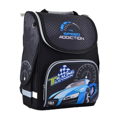Фото товару Ранець (рюкзак) - каркасний шкільний для хлопчика - Швидкість Гоночна машина, PG-11 Speed ​​Addiction, 1 Вересня 554529