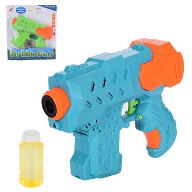 Фото товару Іграшковий пістолетик для видування мильних бульбашок,  XH-035
