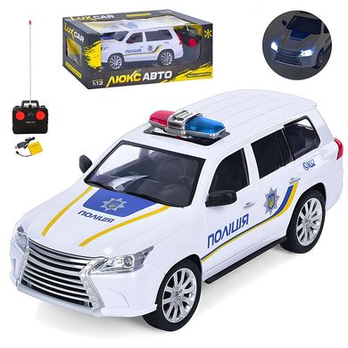 Машина на радіокеруванні в стилі української поліції - 32 см, акумулятор, світло, Limo Toy M 5011