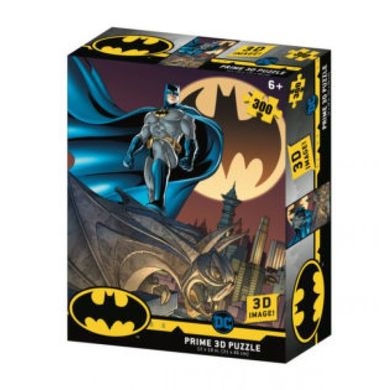 Фото товару Пазли з об'ємним зображенням (ефект 3D) - Бетмен на варті міста (темний фон),  33001 1