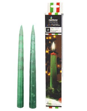 Фото товару Набір свічок з кольоровими краплями стікаючими при горінні, DRIP-02,  DRIP-02