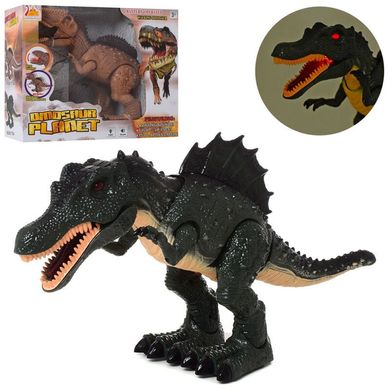 Игрушка динозавр 50 см ходит, звук, свет, Dino World, RS6177A-8А,  RS6177A-8А