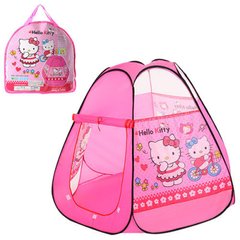 Фото товара - Палатка детская игровая Hello Kitty Хелоу Китти, пирамидка размер 121-121-105 см, 3738,  3738