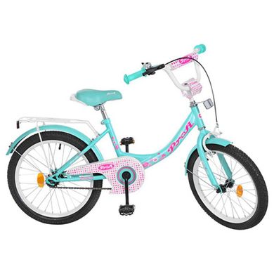 Детский двухколесный велосипед для девочки PROFI 20 дюймов бирюзовый (цвет мята), Y2012 Princess,  Y2012