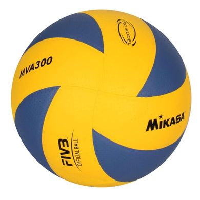 Фото товара - Мяч для игры в волейбол - 8 панелей, ПВХ, бесшовный, Mikasa MS 0162-2