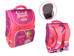 Фото товара - Ранец (школьный рюкзак на 1-3 класс) - для девочки - фея и с позитивной надписью,  988866