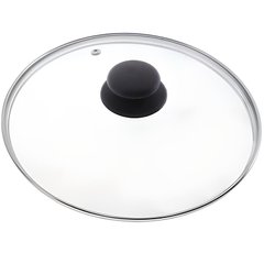 Фото товара - Крышка для сковородок или кастрюль - прозрачная - диаметр 22 см,  МН-0633