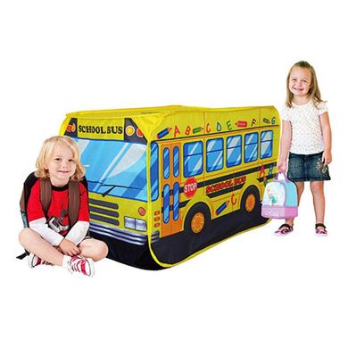 Палатка детская игровая Автобус Школьный, размер 110-70-70 см, M 3319