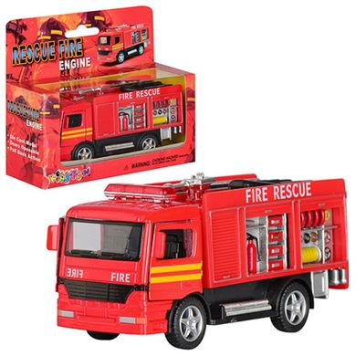 KS 5110 W - Пожежна машина, метал - пластик, інерційна, KS 5110 W