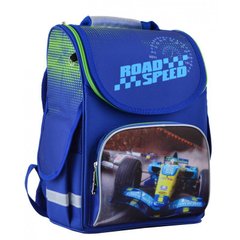 Фото товара - Ранец (рюкзак) - каркасный школьный для мальчика - Скорость чемпион Гоночная машина, PG-11 Road Speed, 554527, 1 Вересня 554527