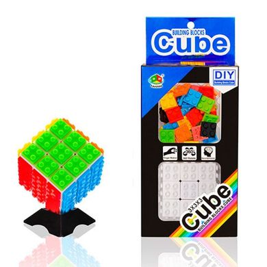 Головоломки - фото Кубик Рубика с эффектом конструктора 3х3, FX7780