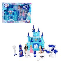 Сказочные замки, Кареты - фото Игрушечный Замок с принцем, принцессой и каретой
