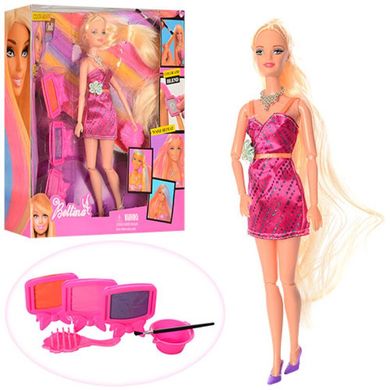 Кукла для покраски волос и причесок - игровой набор Парикмахер,  66832