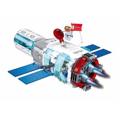 Конструктор - серия Космос - космический орбитальный модель из 292 деталей, Sluban 1198 sl