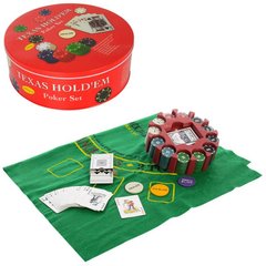 Наборы для покера - фото Покерный набор карты, 240 фишек, сукно