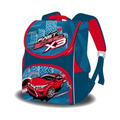 Фото товара - Ранец (школьный рюкзак) - для мальчика - гоночная машина, Space 988846