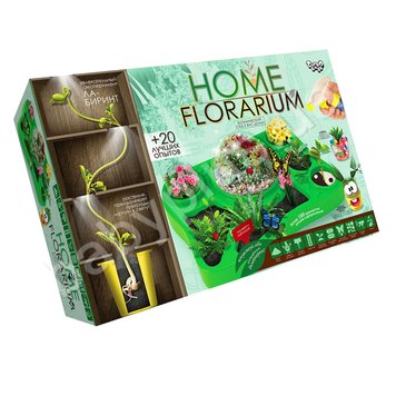 Danko Toys  HFL-01,  florarium - Набір дослідів з рослинами - Home florarium
