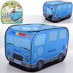 Детские палатки - фото Палатка детская игровая Полицейский автобус