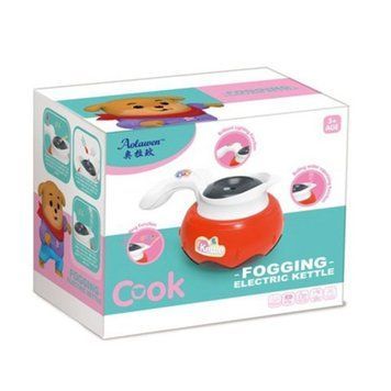 Игрушечная кофеварка световые, звуковые эффекты, пар -   QC-3B - изображение