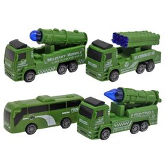 Машинки, літачки - фото Іграшкові версії військових машинок - набір із 4 одиниць  - замовити за низькою ціною Машинки, літачки в інтернет магазині іграшок Сончік