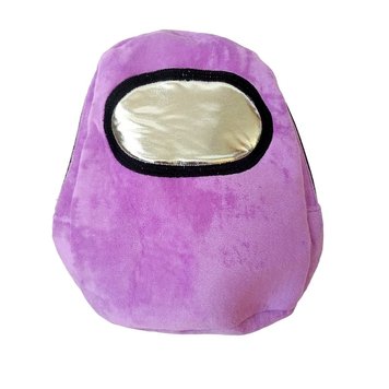 00200-92 - Рюкзак плюшевий для діточок Амонг ас фіолетовий