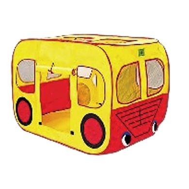 Палатка детская игровая - в виде желтого автобуса,  8120