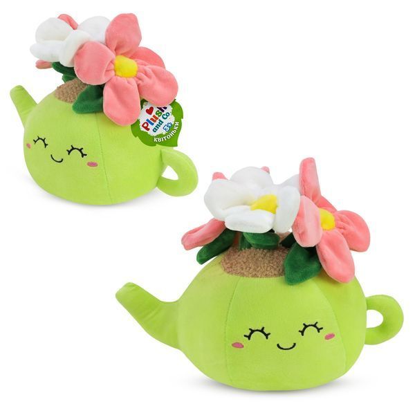Мягкая игрушка&nbsp;&ldquo;Цветочек в лейке&rdquo; ), 21 см -  Копиця PLC25092 - изображение