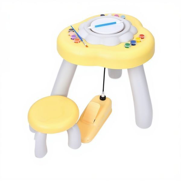 Столик для гончарства - меканическое вращение через педаль  -   8821 2 - изображение
