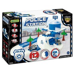 Дитячий Гараж паркінг трек Поліція, поліцейська станція від Вадер Wader Kid Cars 3D, 53520