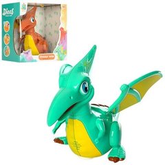 Фото товара - Развивающая музыкальная игрушка Динозавр с крыльями, ездит свет и музыка, 2807 D, Play Smart 2807 D