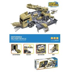 Игровые наборы для мальчиков - фото Ракетная установка - набор военная база на колесах, GT317651