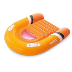 Надувной матрас - доска для плавания в море, бассейне - оранжевая, 58154 , INTEX 58154