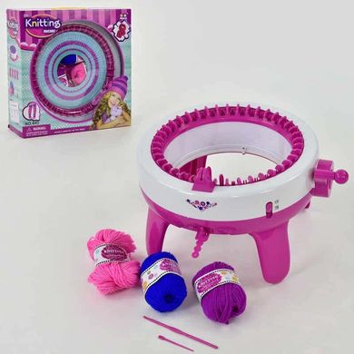 Фото товара - Детский набор для Вязания "Braiding machine", машинка для плетения, нитки, 840,  840