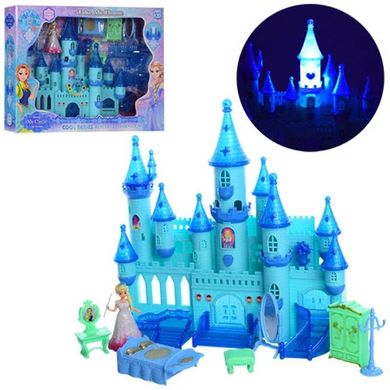 Замок Холодне серце Frozen Palace світиться, музичний з меблями і фігурками,  SG-29004
