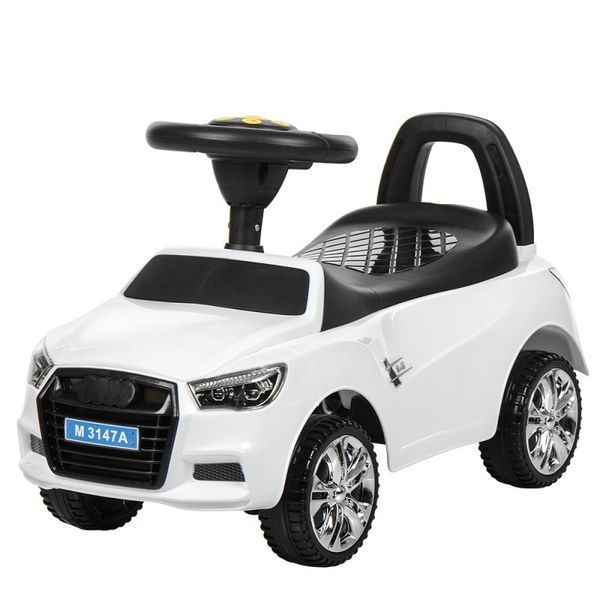 Каталка толокар машина, с багажником, музыкой, светом, M 3147A -  Bambi (Бамби) M 3147A - изображение