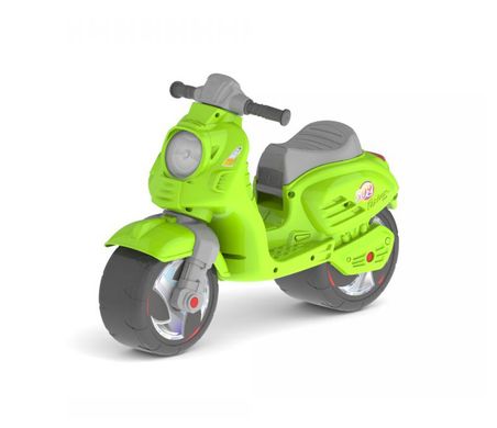 Фото товара - Мотоцикл каталка (мотобайк), Скутер для катания Ориончик (зеленый), 502, Орион 502 green