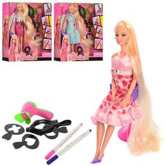 Лялька для фарбування волосся і зачісок - ігровий набір Перукар - Стиліст,  68029