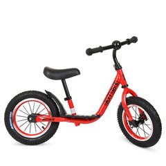 Беговел (велосипед без педалей для малышей) PROFI KIDS (красный), 4067-1