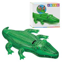 Детский надувной плотик Крокодил (аллигатор) , INTEX  58562