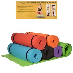 Коврики для йоги - фото Коврик (каремат, йогомат) для йоги, - толщина 10 мм