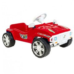 Машинка для катания педальная (красная) Орион, 792, Орион 792 r