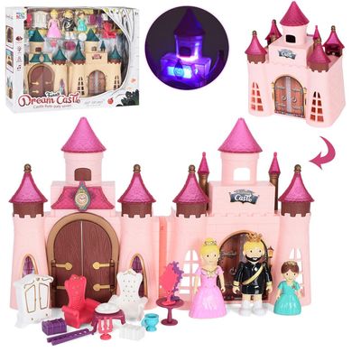 Фото товару Іграшковий казковий замок з ігровими фігурками і меблями,  KDL-07